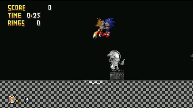 Sonic EXE:The Demon Of White-Прохождение смотреть онлайн