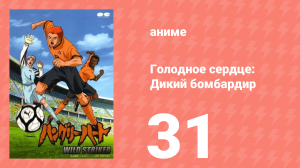 Голодное сердце: Дикий бомбардир 31 серия (аниме-сериал, 2002)