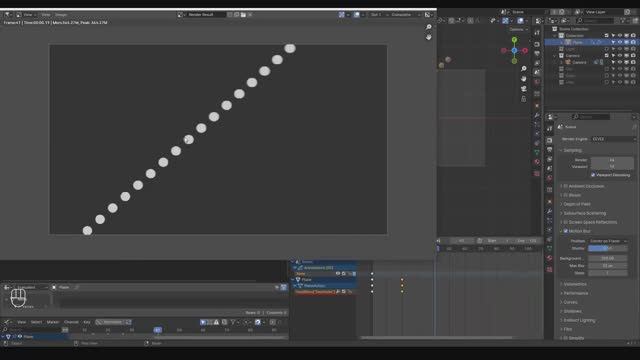 Instance Particle Motion(Пример Движения частицы)l1Geometry Nodes