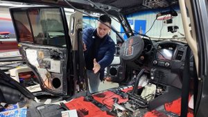 Шумоизоляция MITSUBISHI PAJERO 4 салона и торпедо