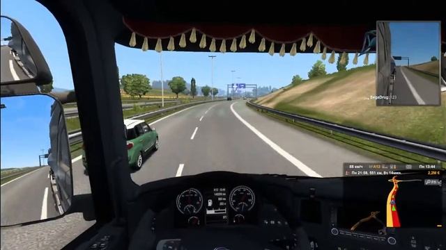 euro truck simulator 2= Пластиковые гранулы= из Филикстоу в Нюрн? смотреть онлайн
