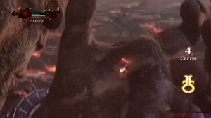 Кратос против Титана Кроноса - God of War 3