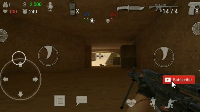 COUNTER STRIKE 1 vs 7/КОНТР СТРАЙК 1 vs 7 subscribe 👍 смотреть онлайн