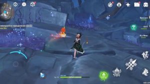 Genshin lmpact.Продолжайте двигаться вглубь.Активируйте мех