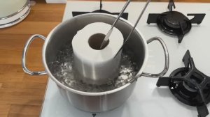 Вареная туалетная бумага смотри что получилось!