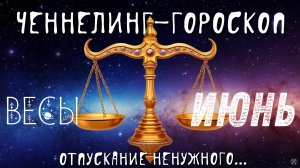 Весы. Июнь. Ченнелинг-гороскоп. Отпускание ненужного.