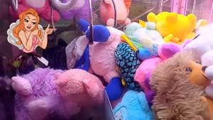 Сколько игрушек достали из автомата Хватайка? Опустошили автомат Хватайка.