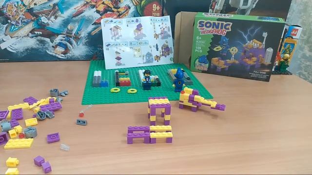 Мой первый стрим! Собираем аналог лего с Соником! смотреть онлайн