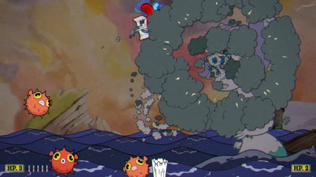 Cuphead  13 Развлекаемся с русалкой!   Совместное прохождение