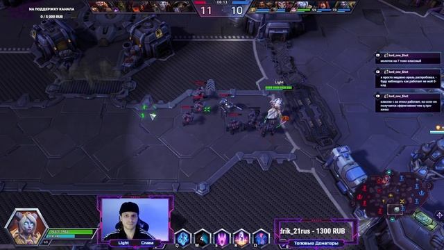 Браксис | Ирель VS Смертокрыл Heroes of the Storm смотреть онлайн