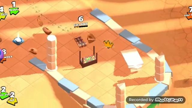 Обзор игры:Crash of Cars Разнёс всех на санках! смотреть онлайн