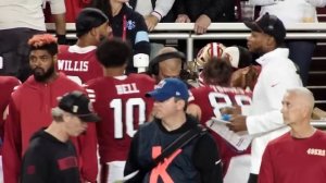George Kittle Mic'd Up, "Are we not friends?" vs. Cowboys Week 8, 2024