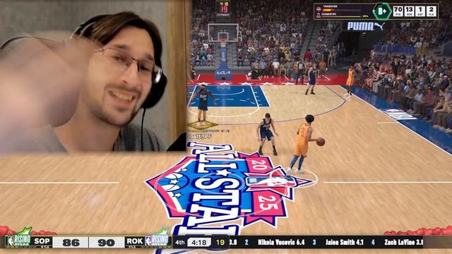 NBA 2K25 Карьера игрока №9 | All Star Weekend | Разнос малышей и ко? смотреть онлайн