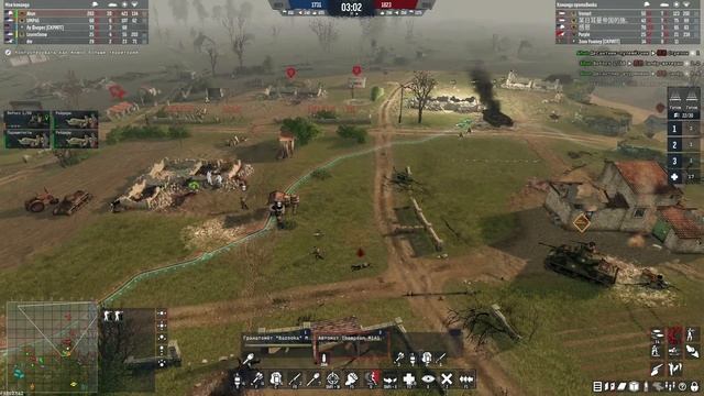 Гайд по действиям в поздней стадии матча в Men of war 2 смотреть онлайн