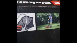 Распаковка — Газонокосилка механическая Einhell GC-HM 400