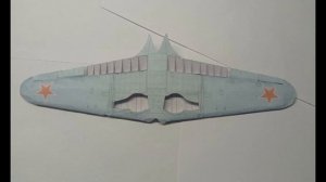 Самолёт Миг - 3 из БУМАГИ и КАРТОНА | СВОИМИ РУКАМИ | В ма