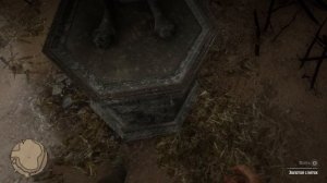 RDR2 ] 3 ЗОЛОТЫХ слитка тайник со статуями решение загадки ( Red Dead Redemption 2