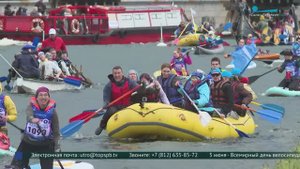 Петровский гребной марафон в Петербурге