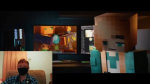 РЕАКЦИЯ на Юни - Между нами Майнкрафт (Премьера клипа, 2