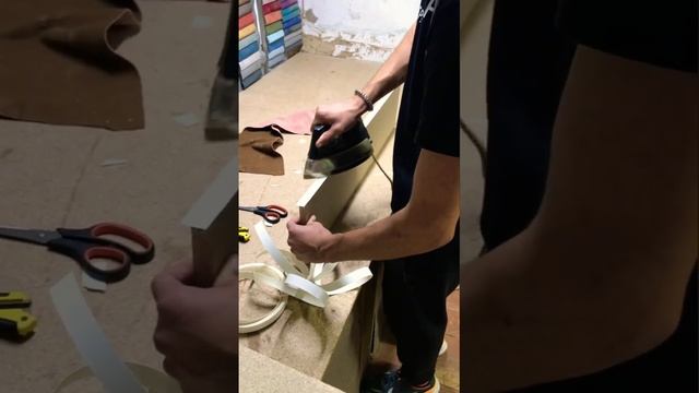 Поклейка Меламінової кромки на ДСП затопомогою Утюга смотреть онлайн