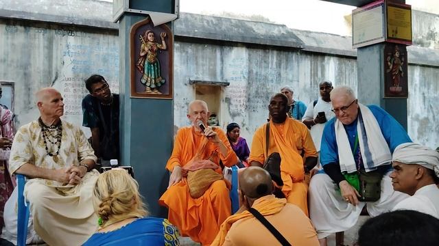 24.03.2025 - День 7 - Катха о божествах Джаганнатхи и о Рамануджачарье - Шрирангам