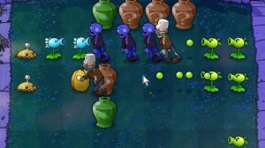 Игра как мультик Зомби против растений. Мини-игра Вазо