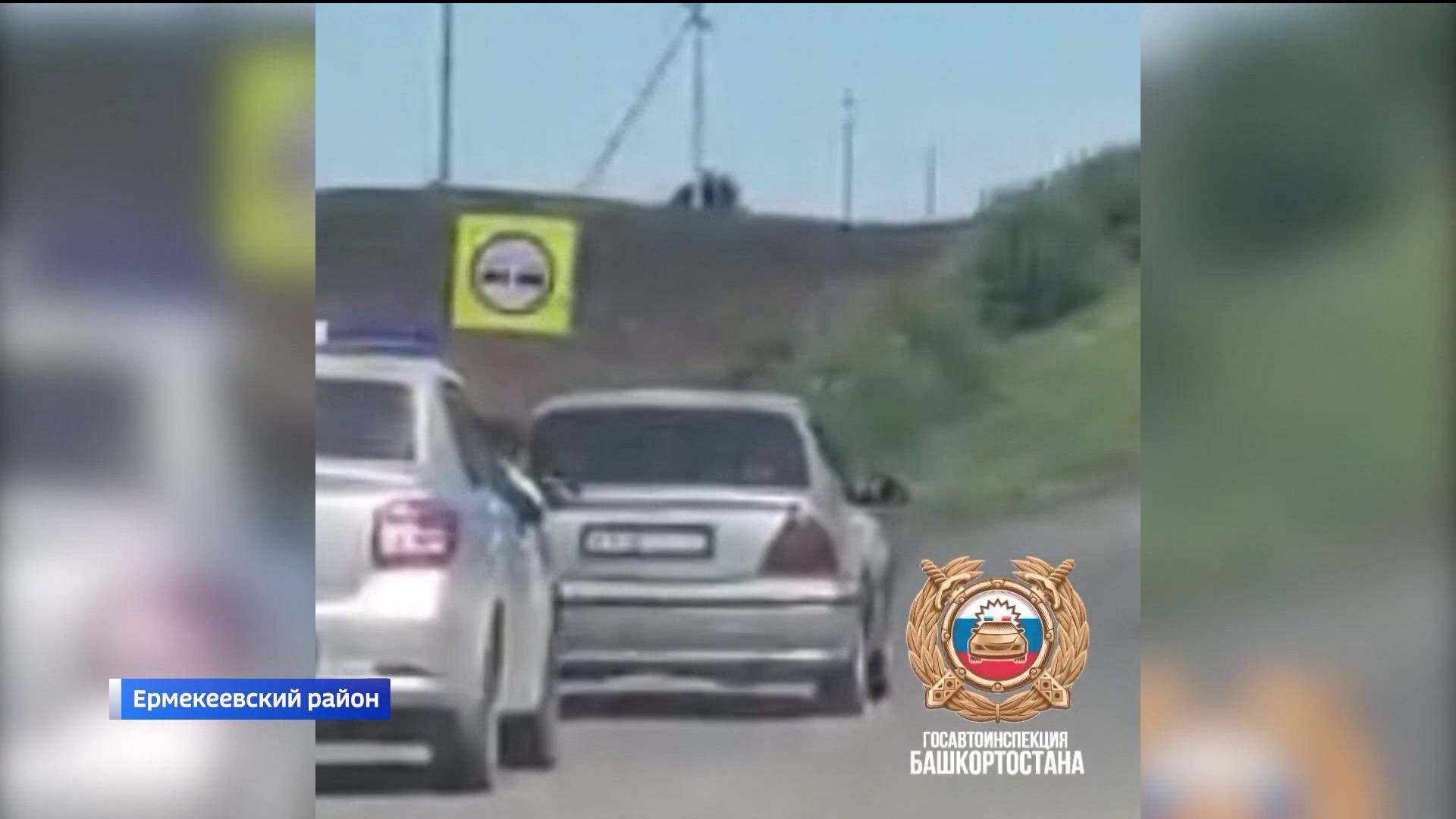 Полицейские открыли огонь, чтобы остановить пьяного водителя в Башкортостане