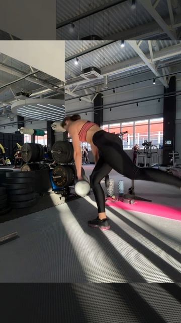 Наклоны на одной ноге с гантелями смотреть онлайн