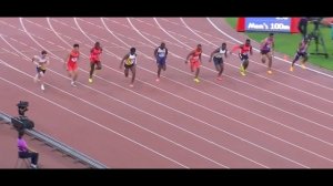 «Бриллиантовая лига»- 2025, 1-й этап. Бег на 100 метров мужч