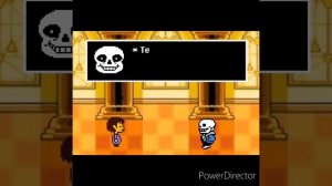 [rus] Undertale  - что будет если украсть бластер у Санса? (ани?