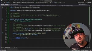 38. Implement the IConfigurationSource