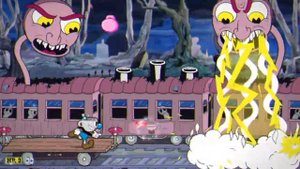 Прохождение босса Призрачный экспресс Cuphead на ранг S