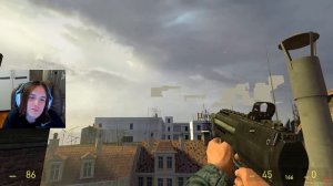 Безумный Half-Life 2 с модами / Реакция на Мармока