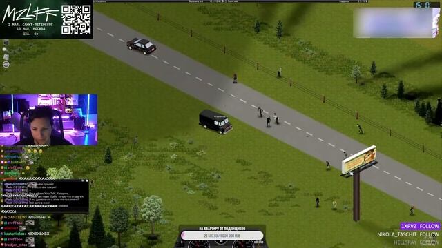 МАЗЕЛЛОВ, СТИНТ И АНТОН T2X2 ВЫЖИВАЮТ В PROJECT ZOMBOID | 1 СЕРИЯ