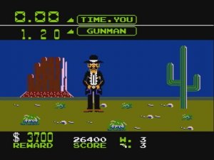 Wild Gunman Dendy. Прохождение.