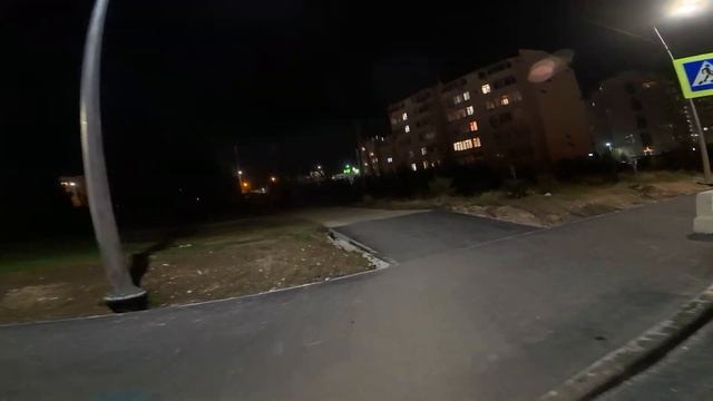 с Юмашева на 5ый микрорайон под биты и вечерние огни. Insta 360 [4K]