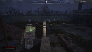 Тайник на кране "Лаборатория Гидродинамики" в игре S.T.A.