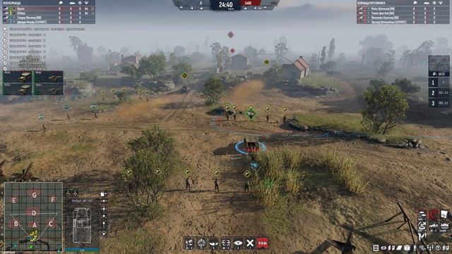 Играем в режим "Рейд" в Men of War II #4 смотреть онлайн