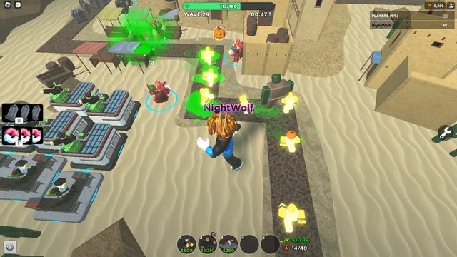Прохождение расплавленного босса с эксклюзивными башнями в Tower Defense Simulator в Roblox