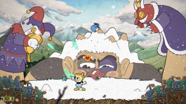 Cuphead ранг S Великан Мрачногор Glumstone the Giant смотреть онлайн