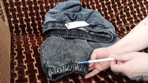 Как  подшить джоггеры варенка с сохранением фабричног