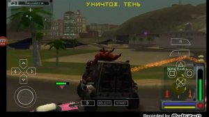 Twisted Metal Head-On Ч 1 очень сильная машина.