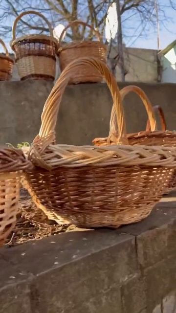 Корзины из лозы. Новые работы. Отправка почтой России ? смотреть онлайн
