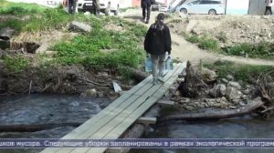 03.06.2025 Более 100 мешков мусора собрали с прибрежной зоны реки Уюновка