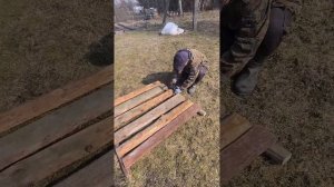 Как сделать ящик для компоста👍#компост #своимируками