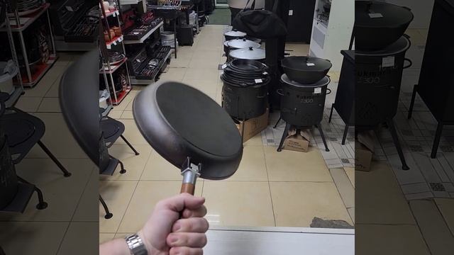 Чугунная сковорода 280х45 мм Биол 🔥 WWW.KAZANOPTOM.RU 🔥 WA +798330363