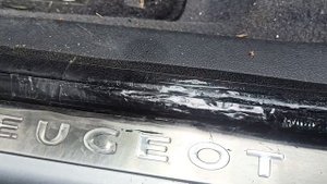 реставрация резинки уплотнителя двери автомгбиля
