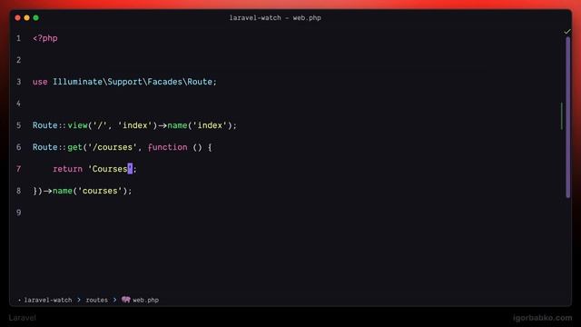 Laravel для новичков #7 - Маршруты страниц