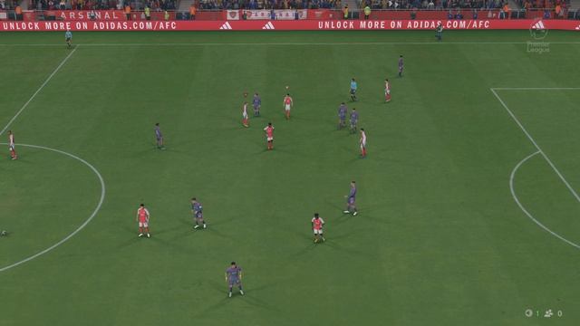 Fc25 Арсенал vs Ноттингем Форест | АПЛ 24/25 | Тур 12 | PS5 | 4K | смотреть онлайн