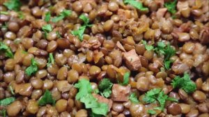 Чечевица с мясом